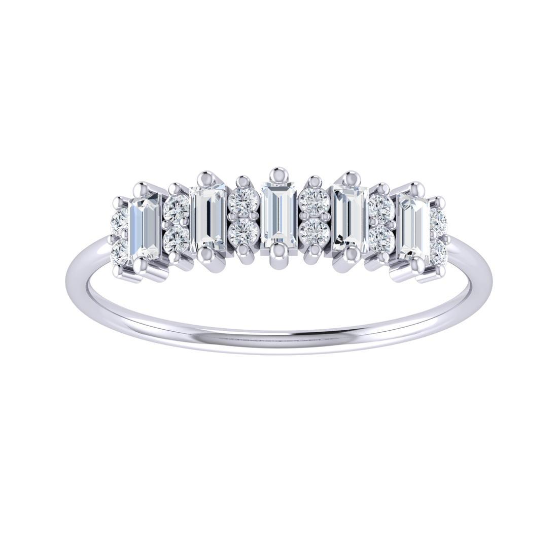 White Gold Lab Grown Diamond - Gem Galore