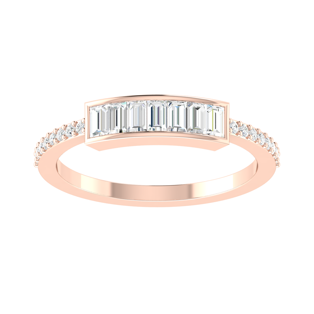 Rose Gold Lab Grown Diamond - Halo Heaven