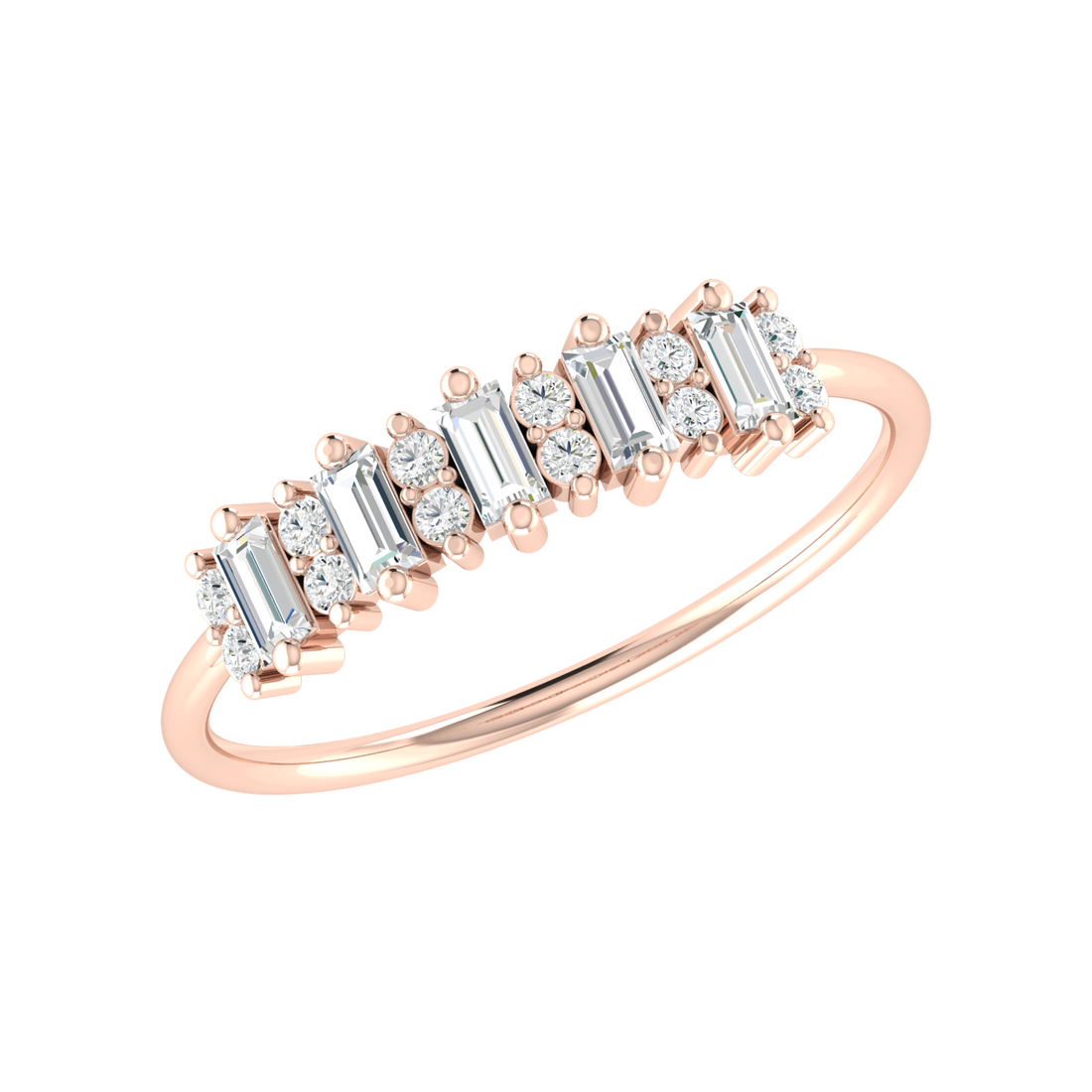 Gem Galore Rose Gold Lab Grown Diamond