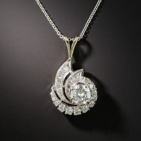 Luminous Spiral Drop Pendant