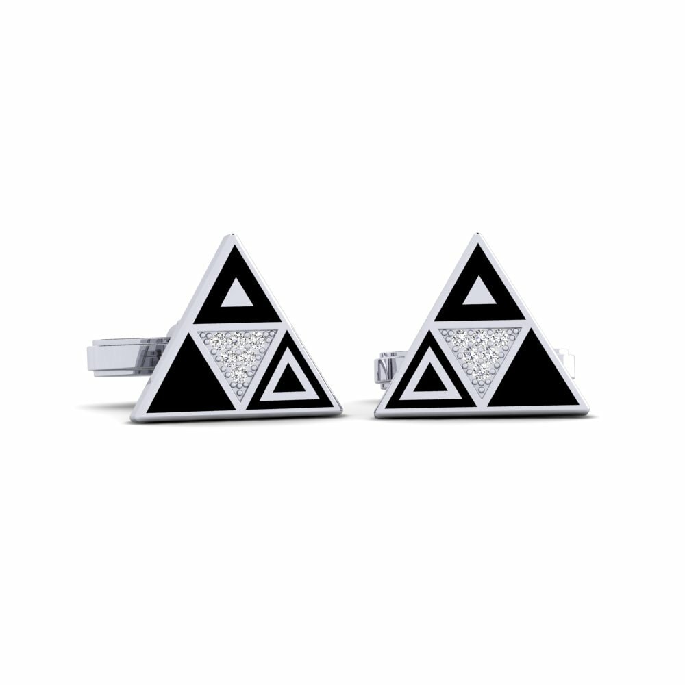 Triangular Rhythm Cufflinks