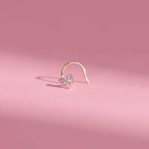 Triangular Whisper Nose Pin