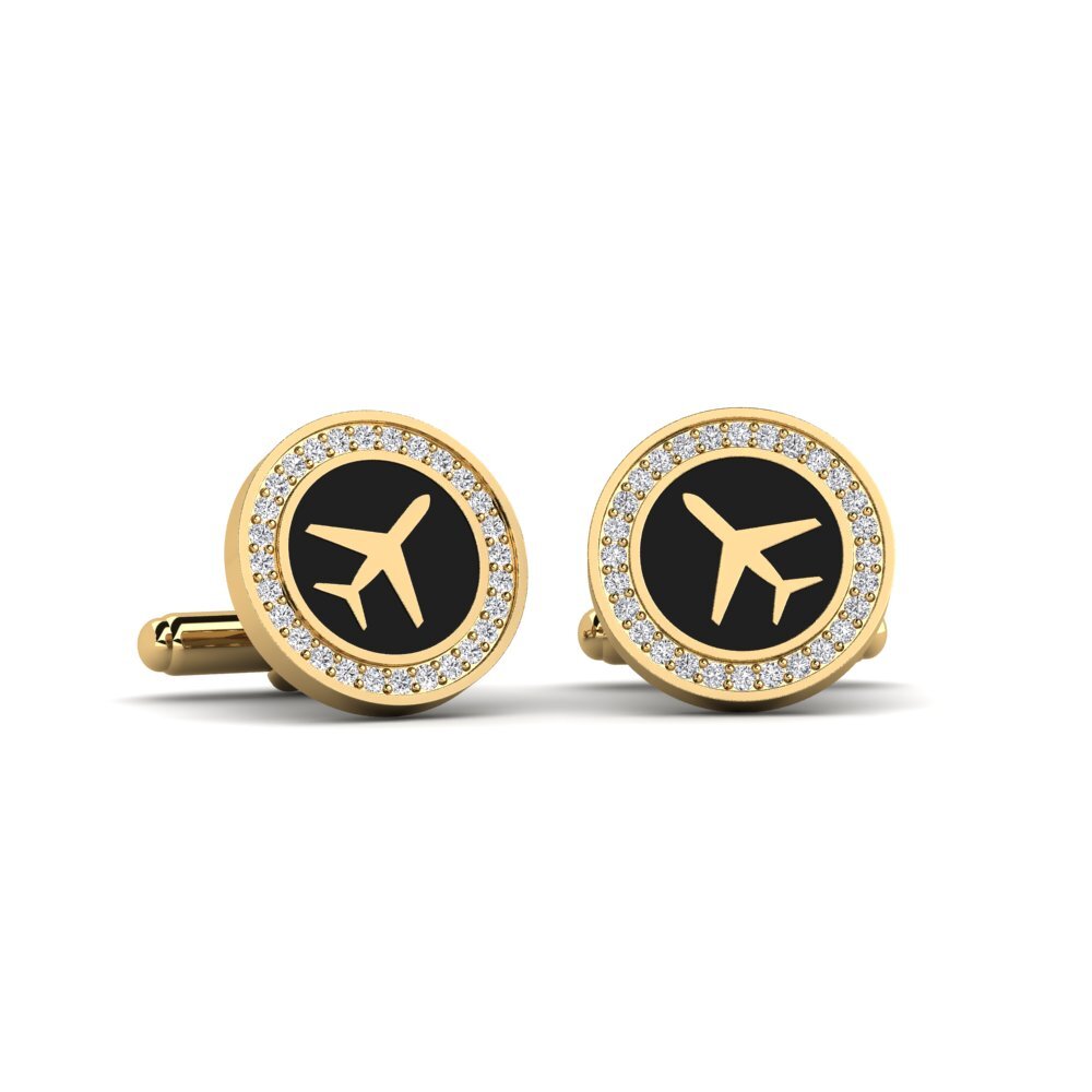 Flight Medallion Cufflinks