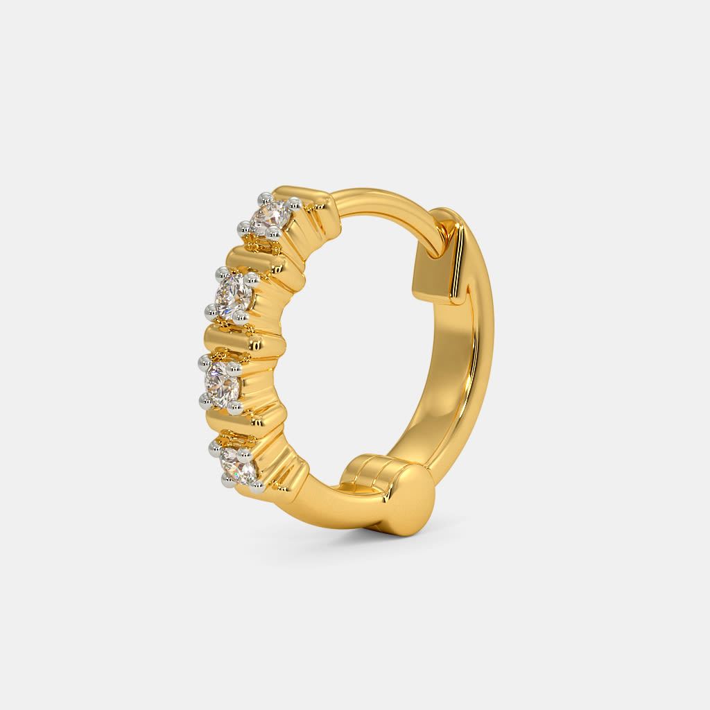 Gilded Rhythm Nose Pin