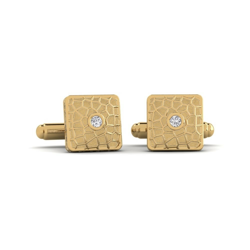 Golden Terrain Cufflinks
