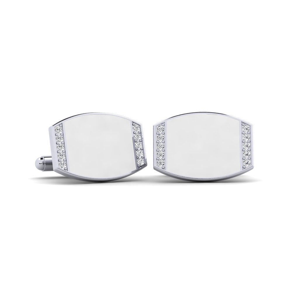 Silver Quietude Cufflinks