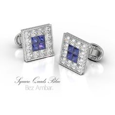 Violet Parterre Cufflinks