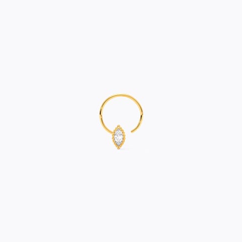 Marquise Lantern Nose Pin