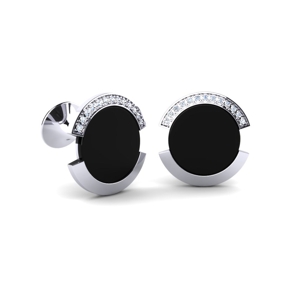 Noir Eclipse Cufflinks
