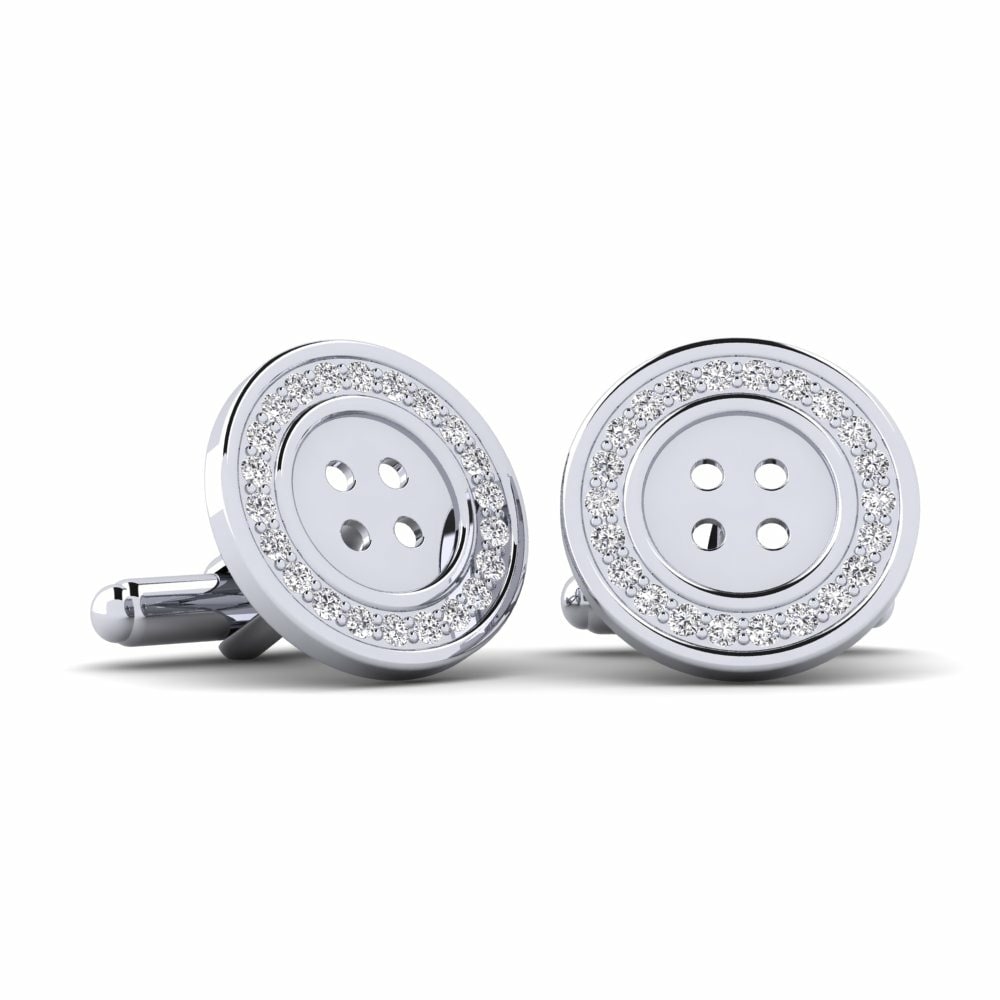 Button Brilliance Cufflinks