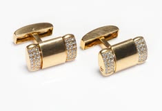 Golden Barrel Cufflinks