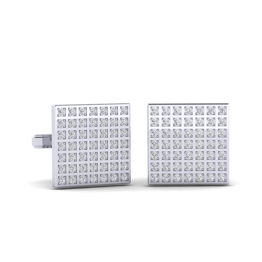 Lattice Brilliance Cufflinks