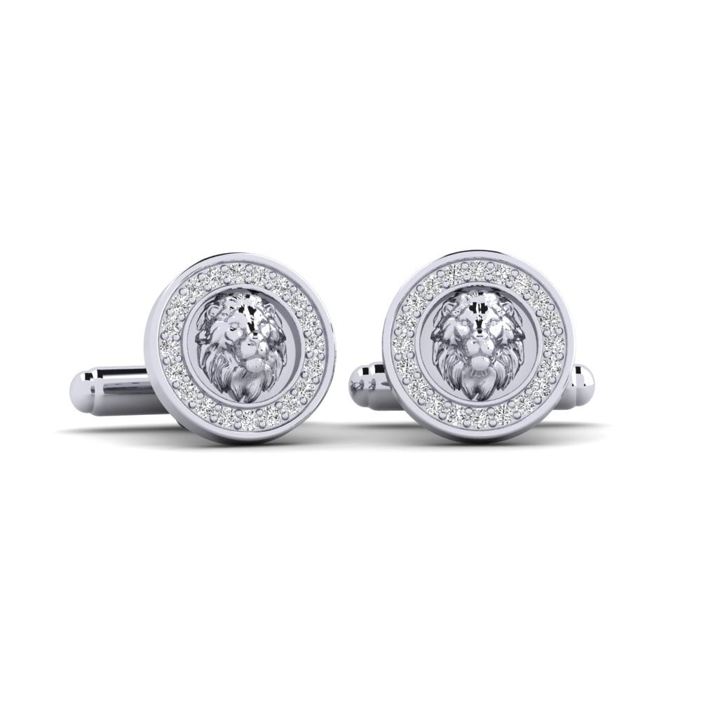 Silver Lioncourt Cufflinks