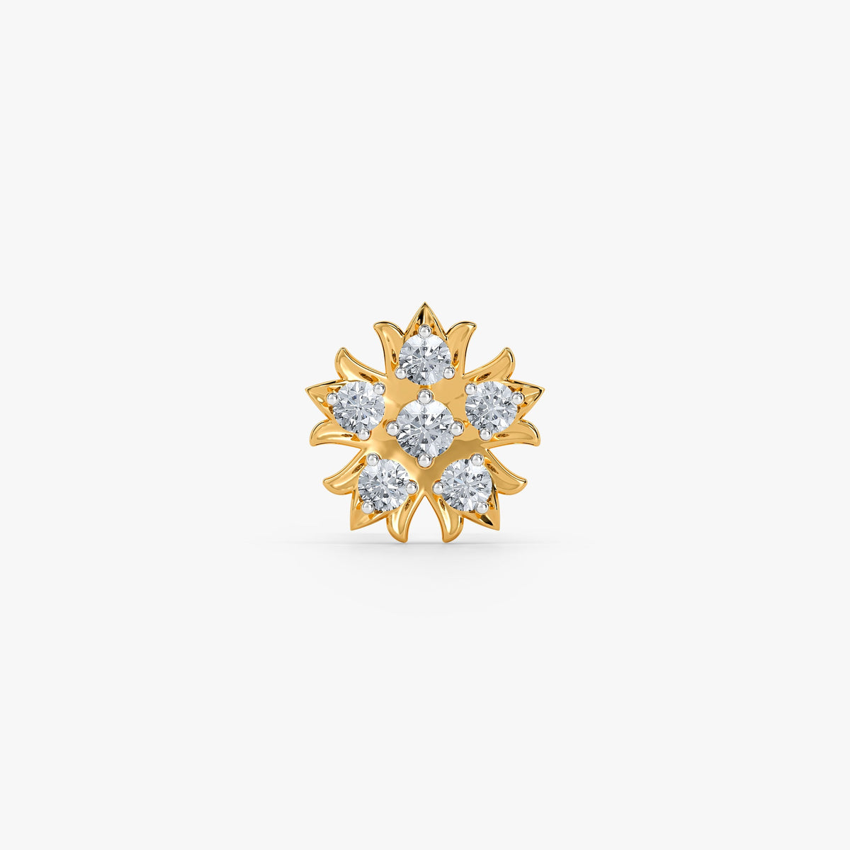 Sunflower Dawn Nose Pin