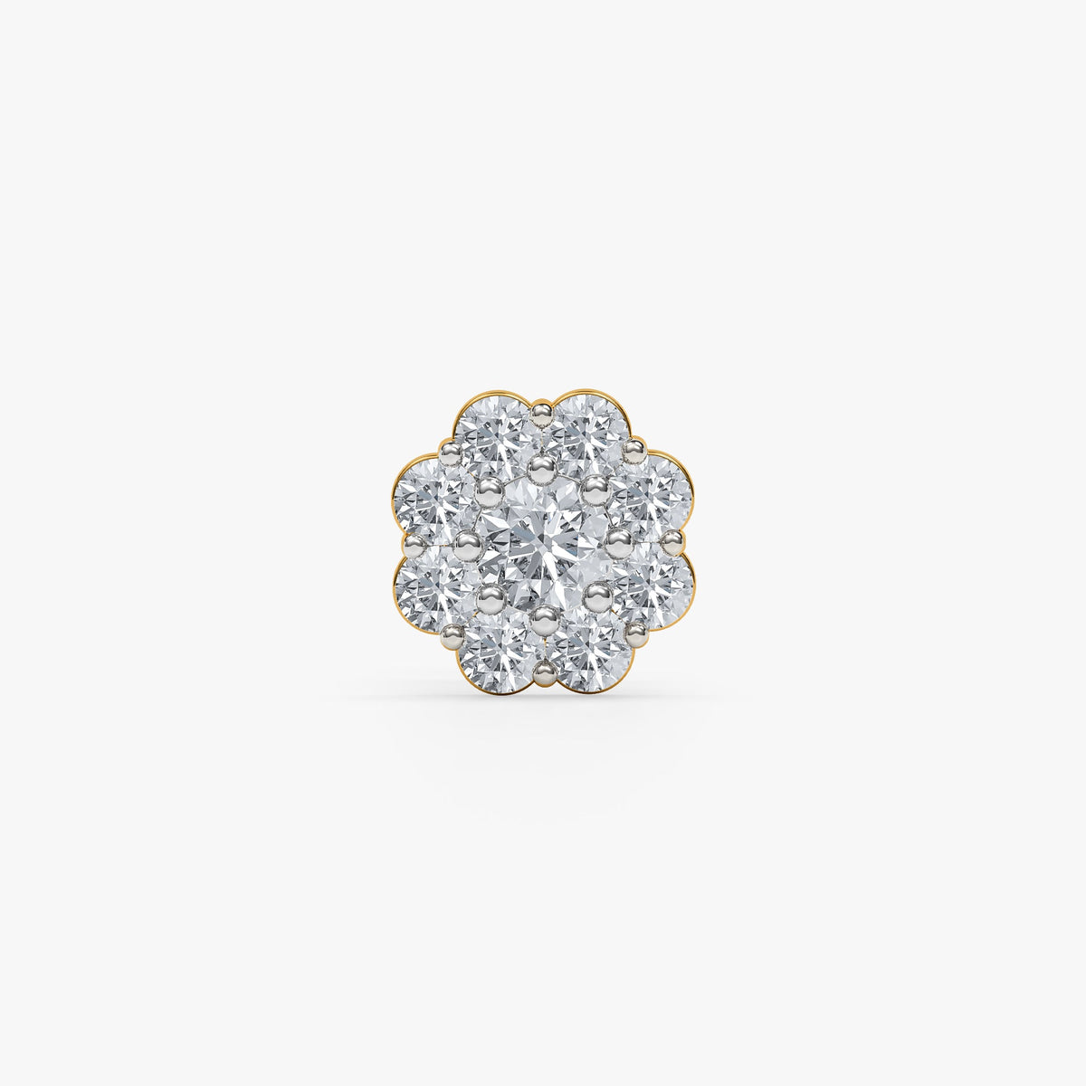 Radiant Medallion Nose Pin