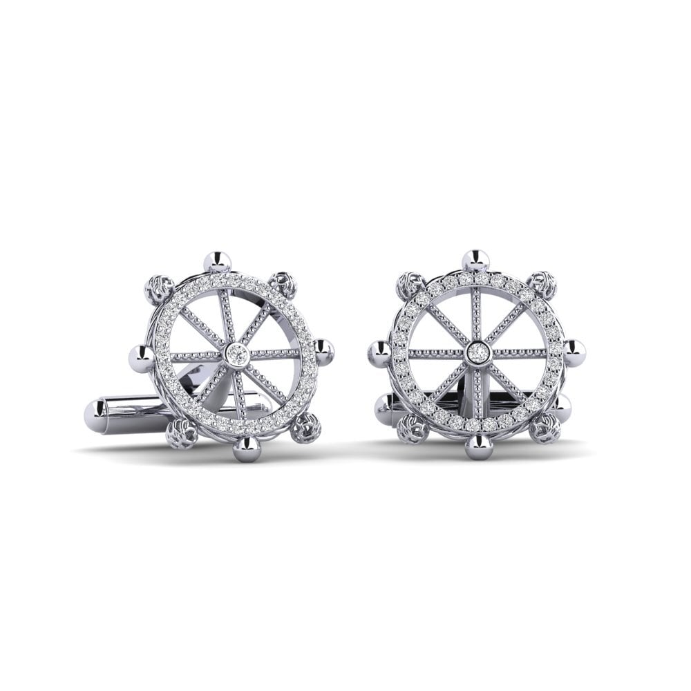 Mariner Wheel Cufflinks