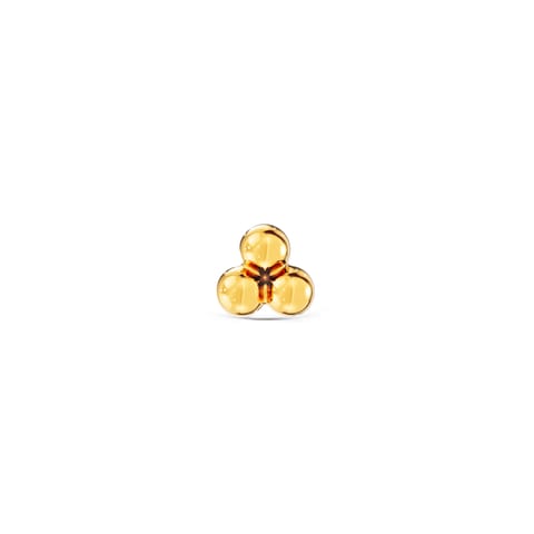 Golden Triad Nose Pin