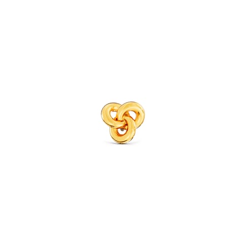 Triple Laurel Nose Pin