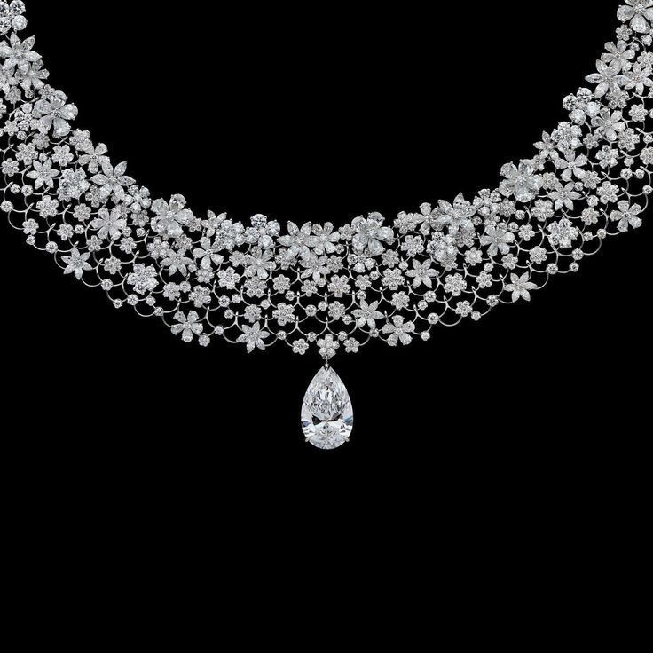 a fine chain with a large hanging center detail