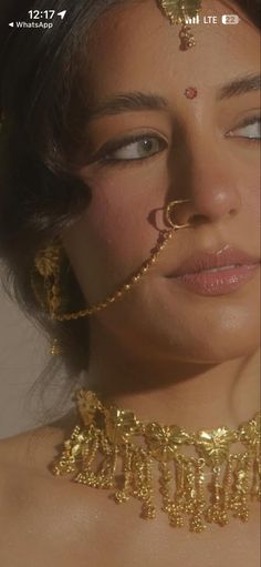 Bridal Double Orbit Nose Pin