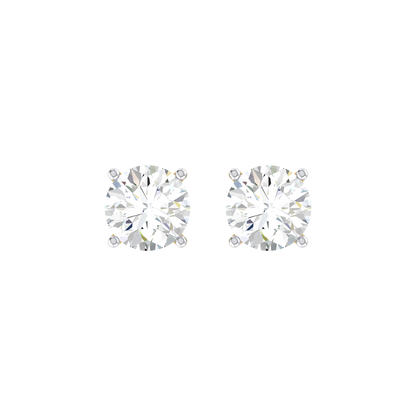 Illuminated Grace 0.5cts  Yellow Gold Diamond Earrings [yg]