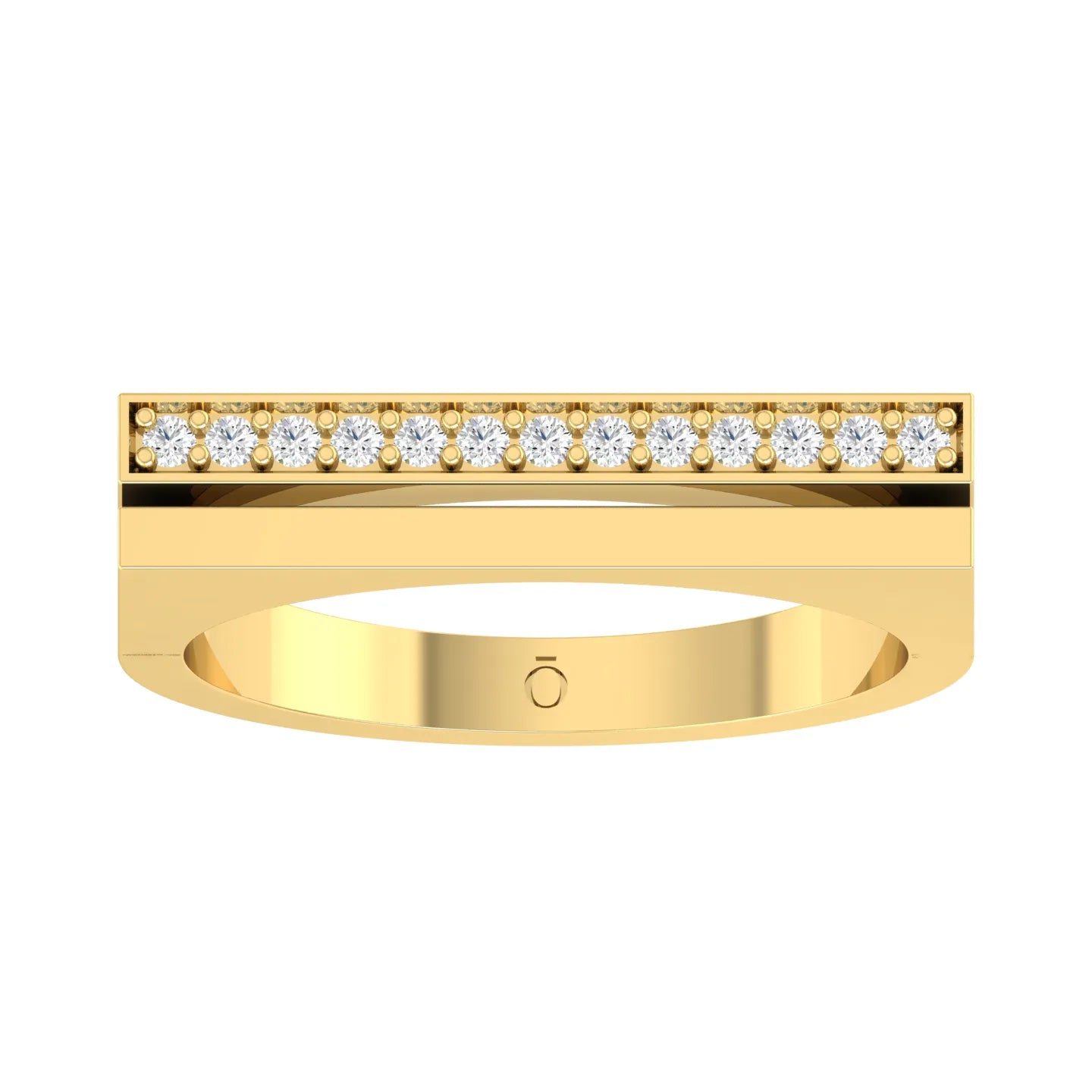Pure Spark Yellow Gold Diamond Ring [yg]