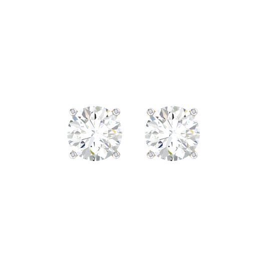 Illuminated Grace 0.3cts  Yellow Gold Diamond Earrings [yg]