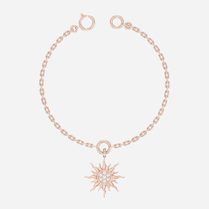 Sunspell Charm Rose Gold Customised Diamond Charm [rg]