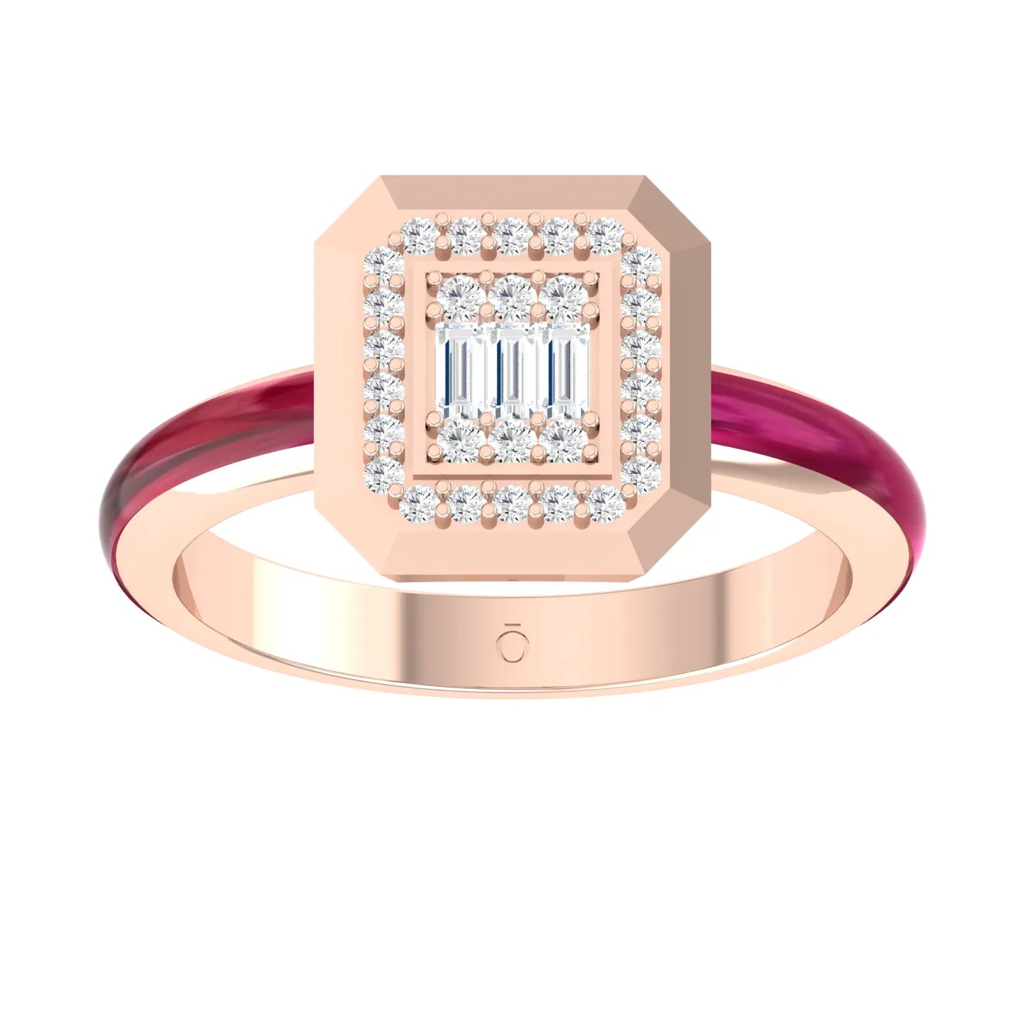 Rose Gold Lab Grown Diamond - Scarlet Prism