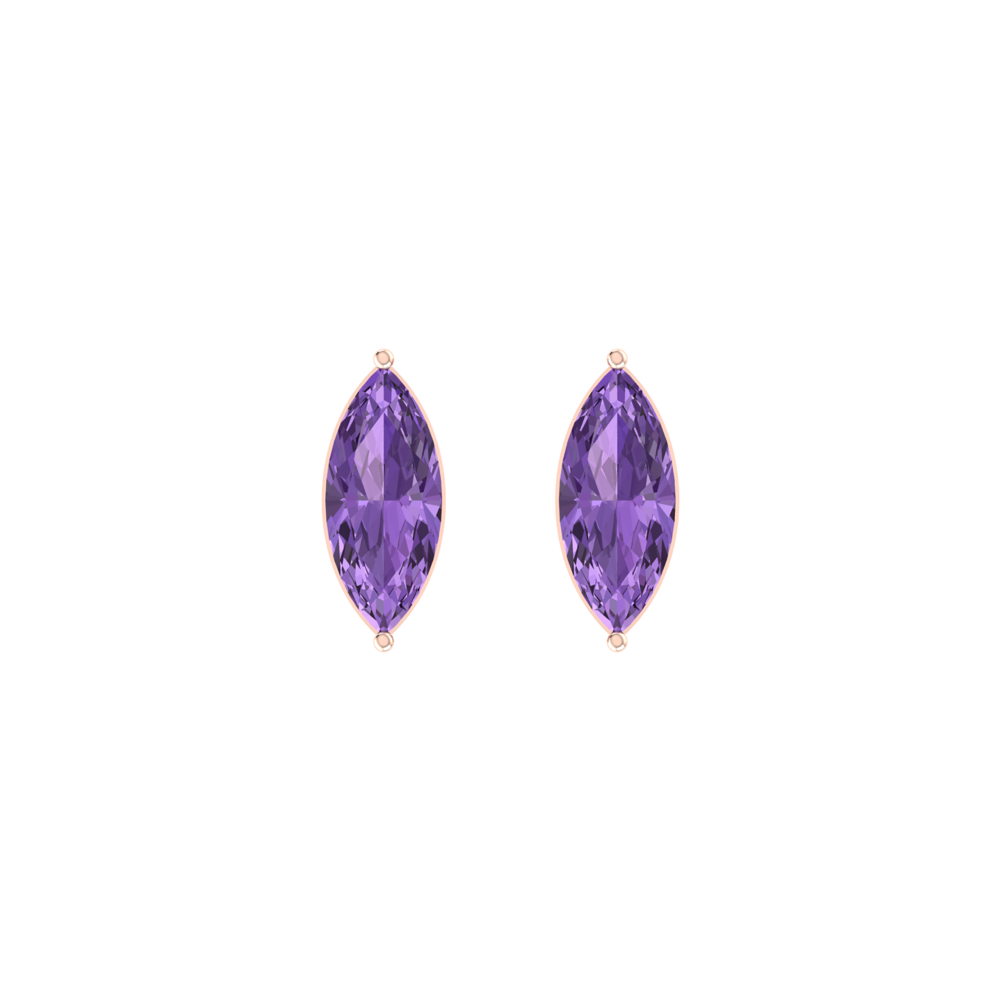 Gemstream 0.5cts Rose Gold Diamond Earrings [rg]
