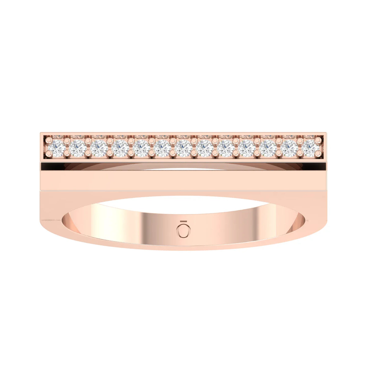 Pure Spark Rose Gold Diamond Ring [rg]