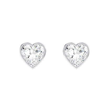 Luminous Love 0.5cts White Gold Diamond Earrings [wg]