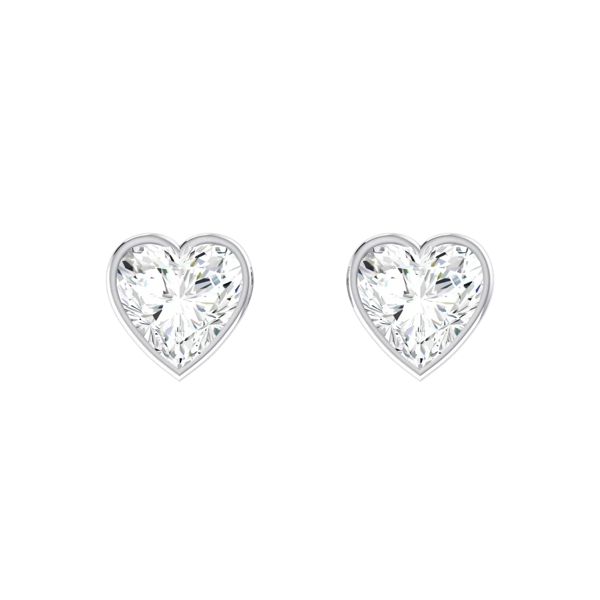Luminous Love 0.5cts White Gold Diamond Earrings [wg]