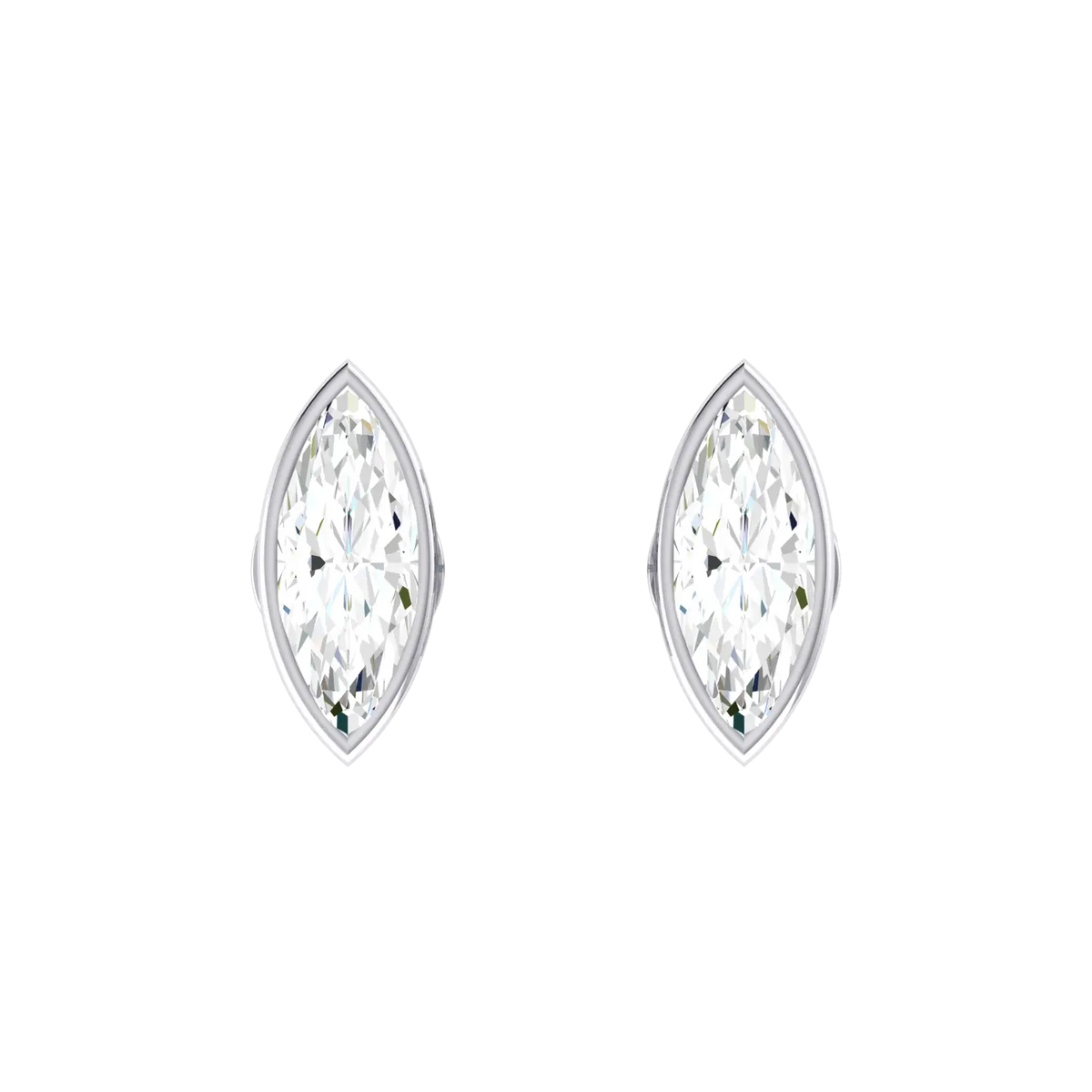 Solaris Echo 0.3cts White Gold Diamond Earrings [wg]