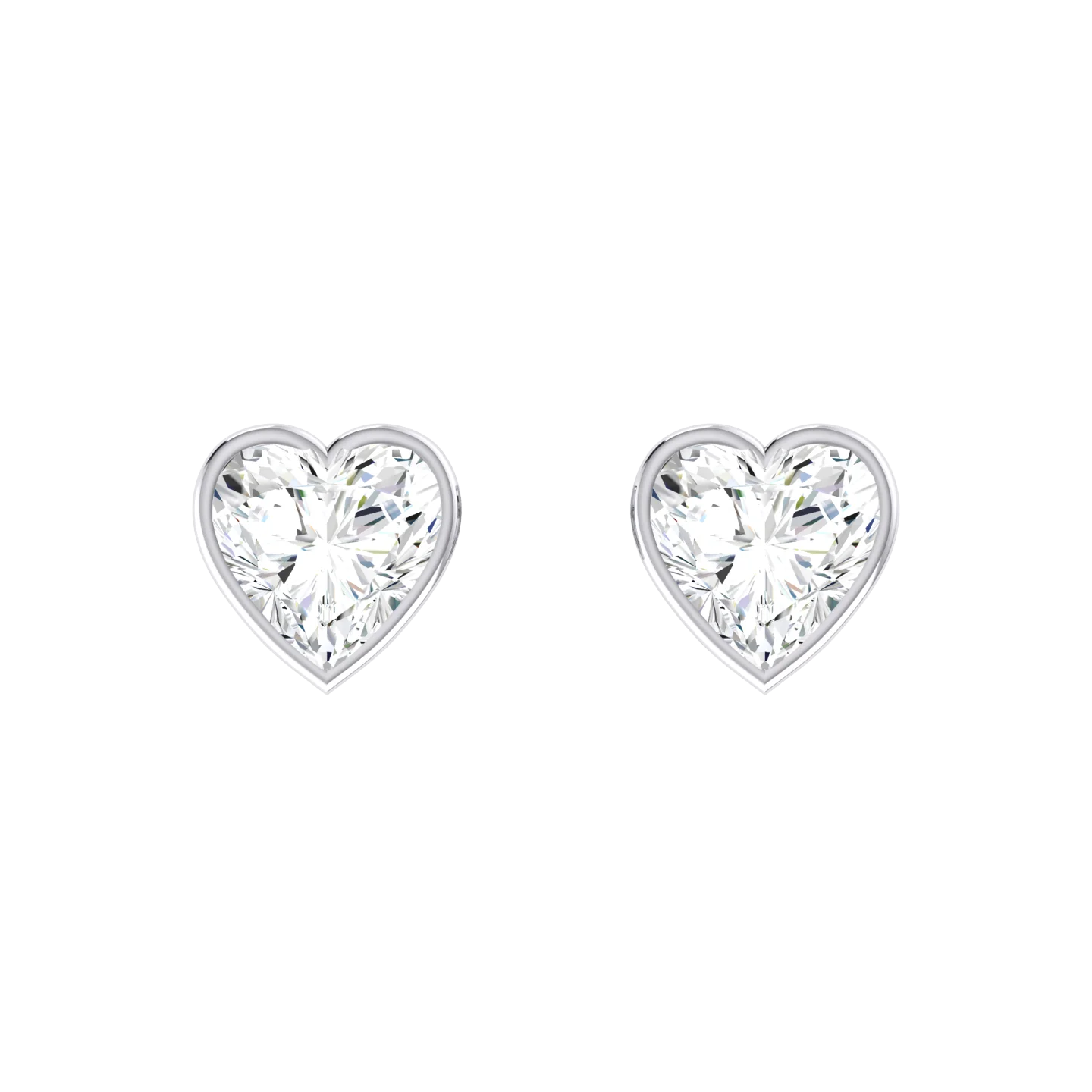 Luminous Love 0.5cts White Gold Diamond Earrings [wg]