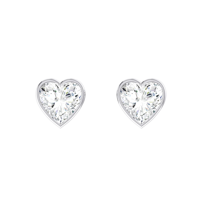 Luminous Love 0.5cts White Gold Diamond Earrings [wg]