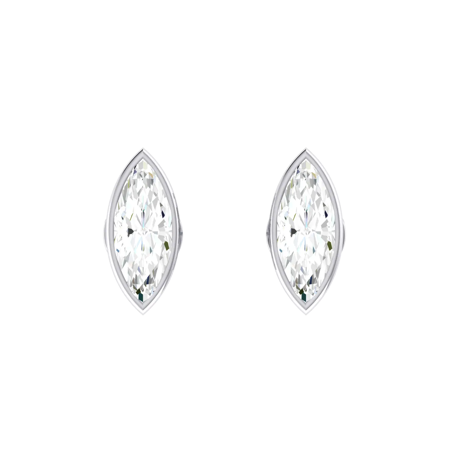 Solaris Echo 0.3cts White Gold Diamond Earrings [wg]