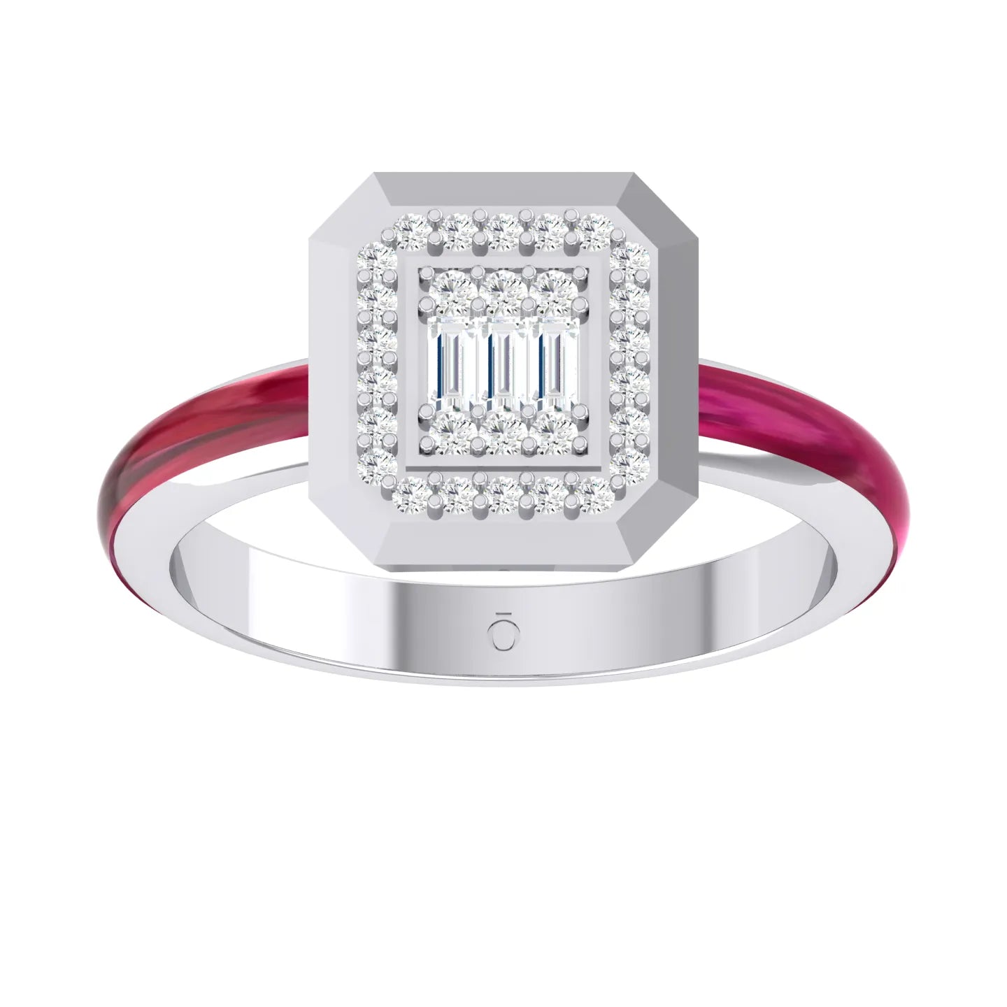 White Gold Lab Grown Diamond - Scarlet Prism