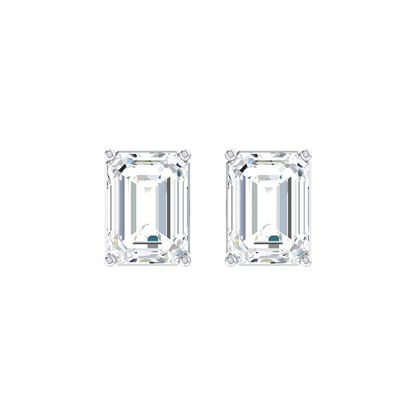 Clarity Crafted White Gold Diamond Earrings [wg]