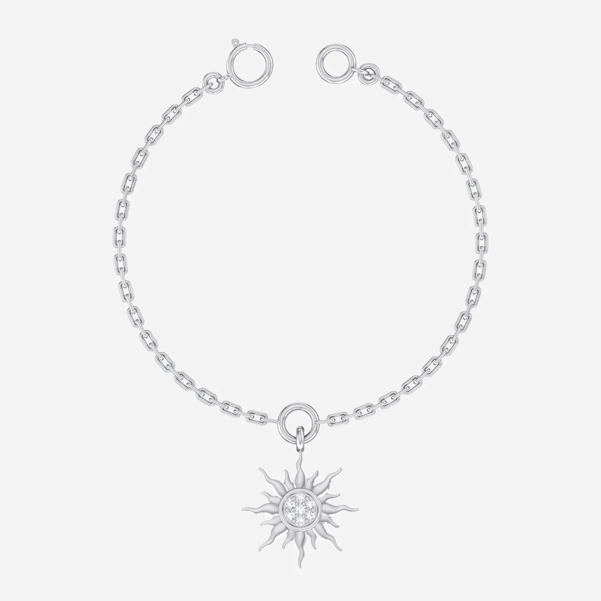 Sunspell Charm White Gold Customised Diamond Charm  [wg]