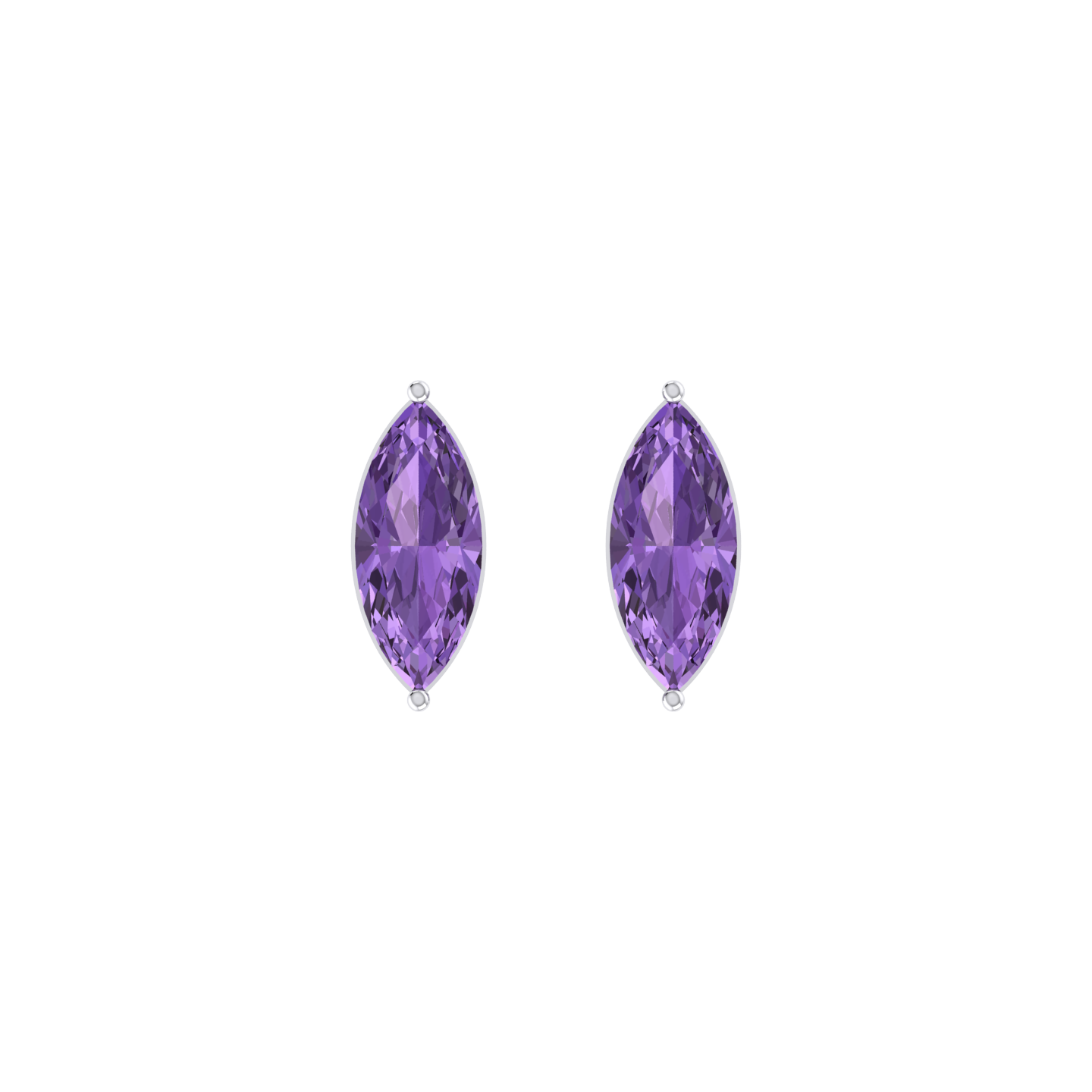Gemstream 1cts White Gold Diamond Earrings [wg]
