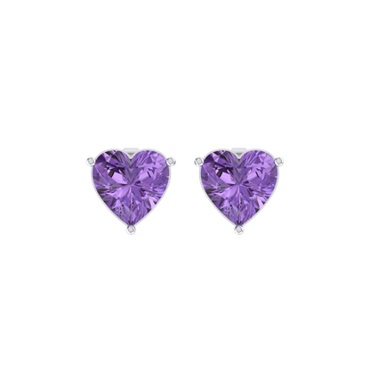 Heartlight 0.8cts White Gold Diamond Earrings [wg]