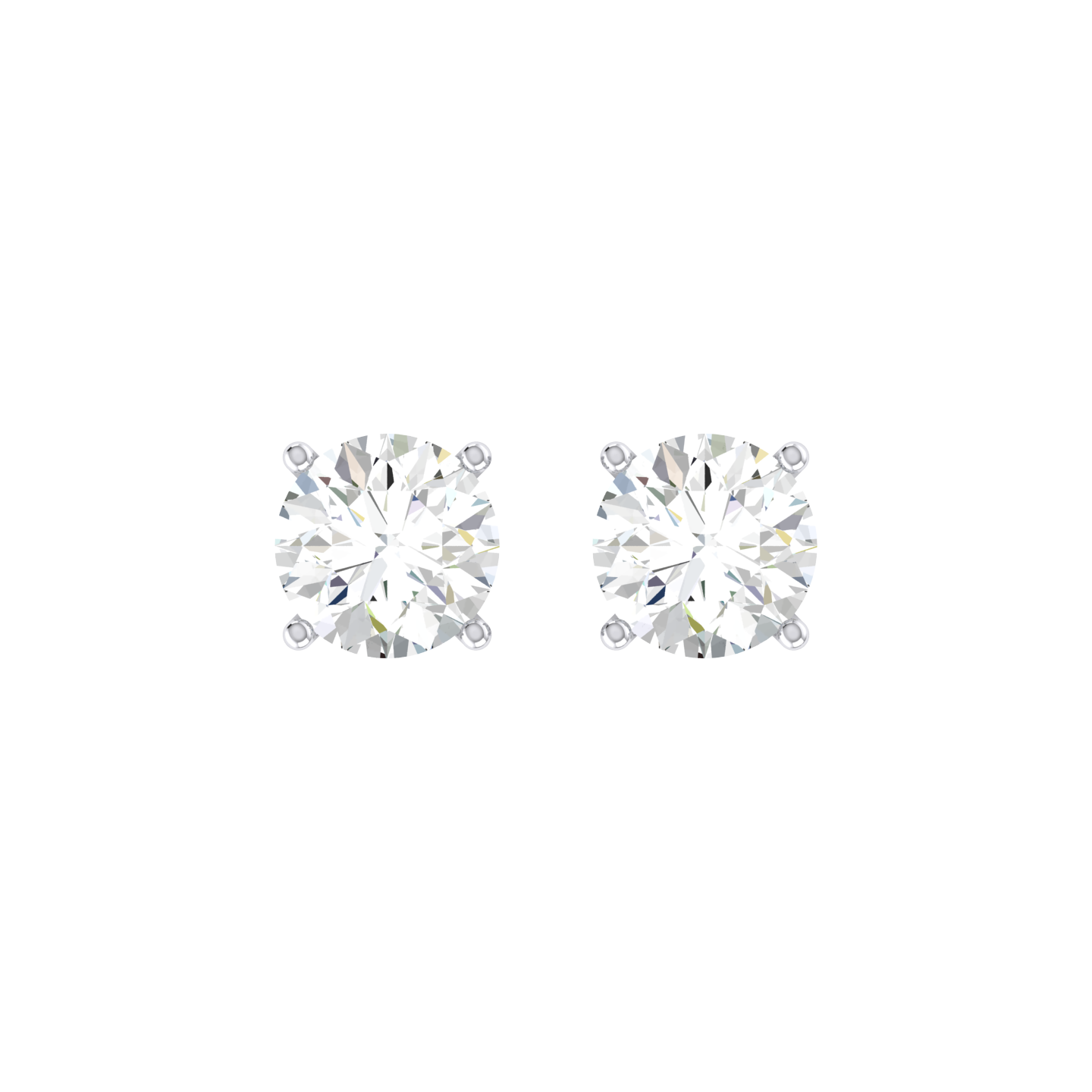 Illuminated Grace 1cts Diamond Earrings