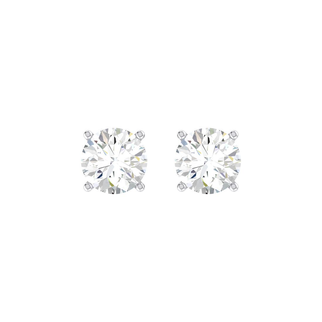 Illuminated Grace 1cts Diamond Earrings