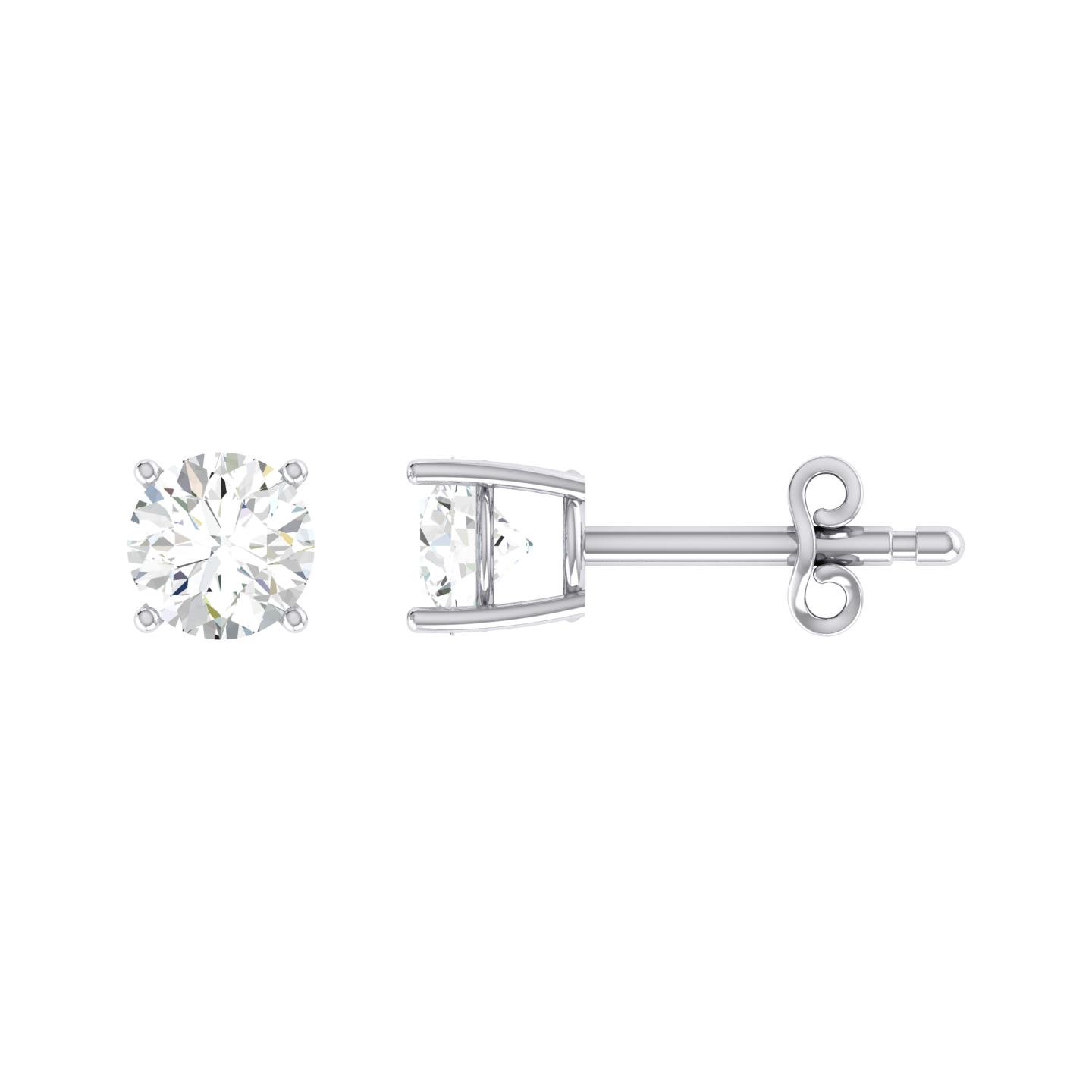 Illuminated Grace 0.8cts Diamond Earrings