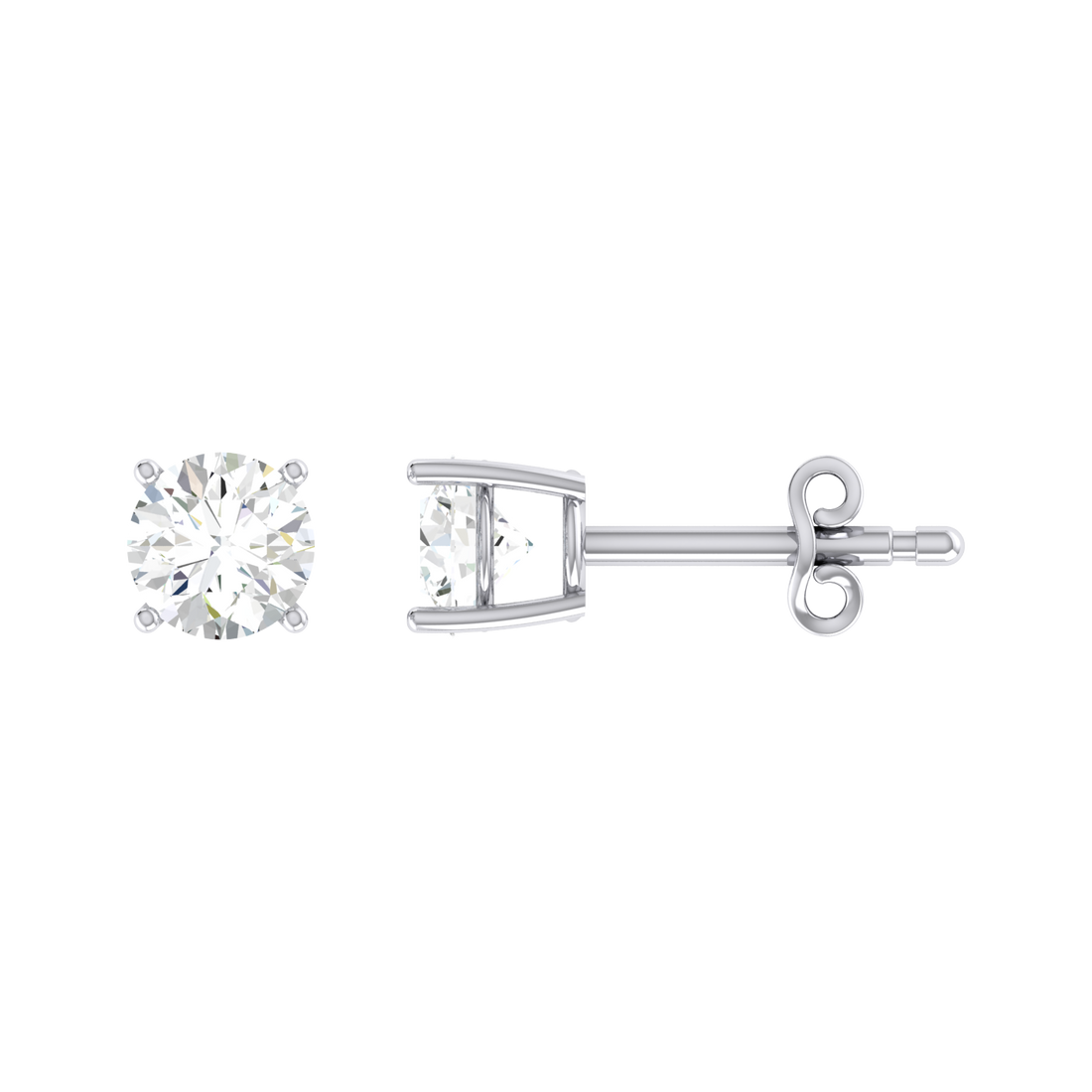 Illuminated Grace 0.8cts Diamond Earrings
