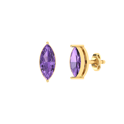 Yellow Gold Diamond Earrings - Gemstream 0.5cts [yg]