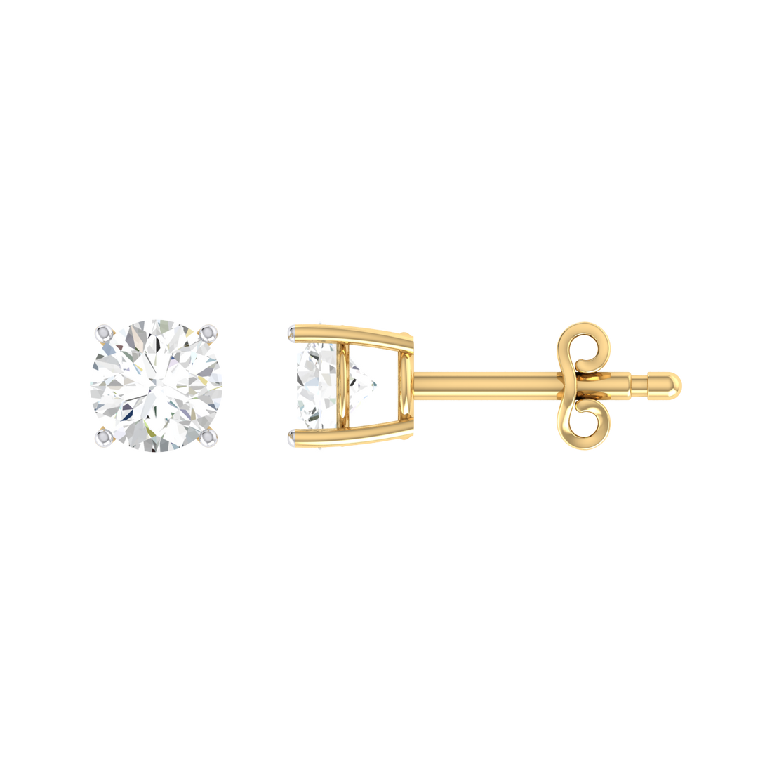 Illuminated Grace 0.8cts Diamond Earrings