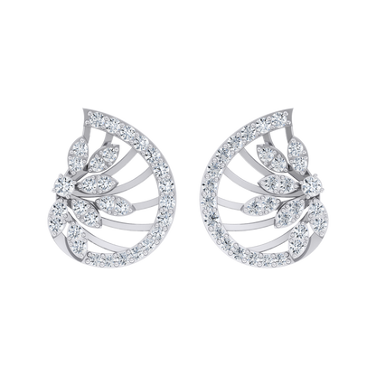 Diamond Forever White Gold Diamond Earrings [wg]