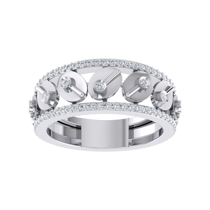 Opulent Oasis White Gold Diamond Ring [wg]
